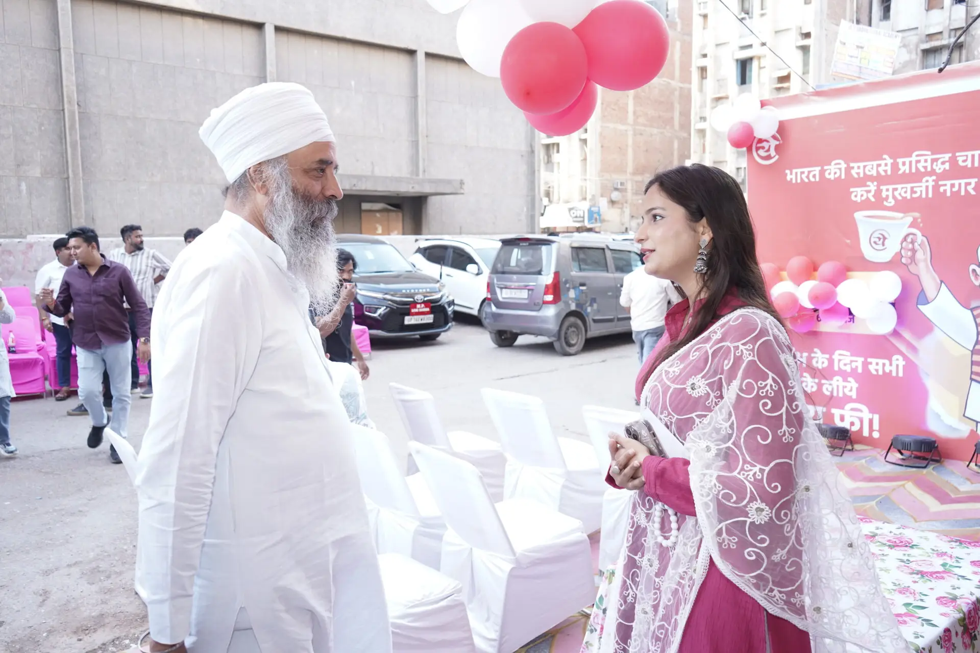 Brand interaction and event coverage during Yewale Amruttulya activation