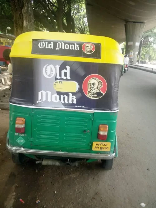 Old Monk Auto Branding