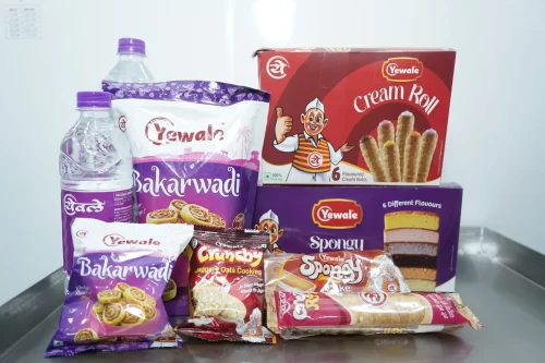 Retail product branding and promotional display for Yewale Amruttulya
